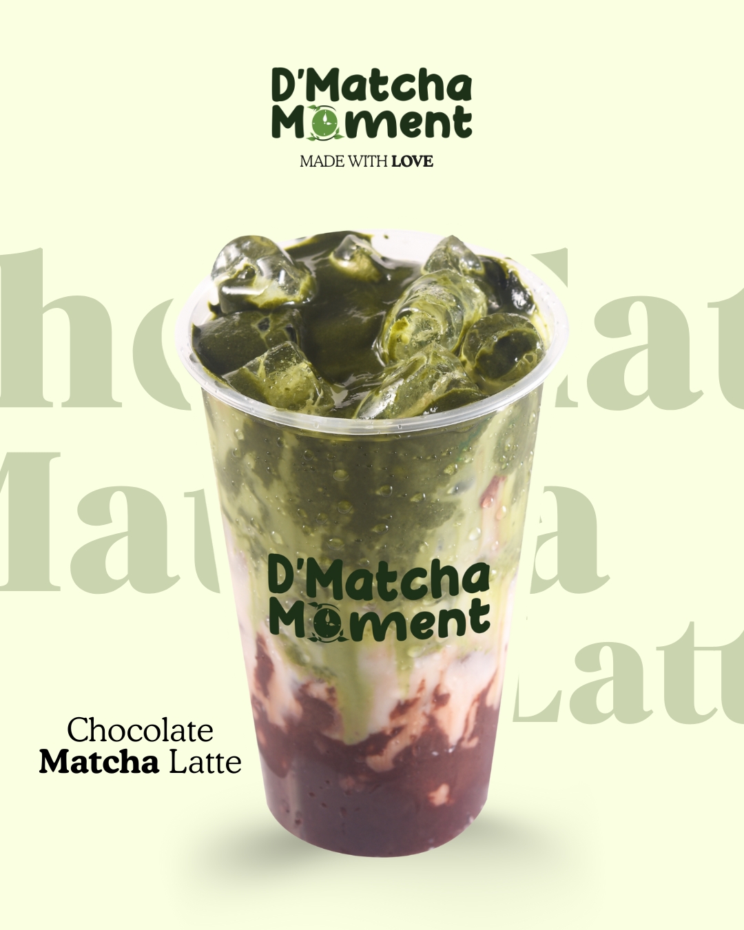 Chocolate Matcha Latte