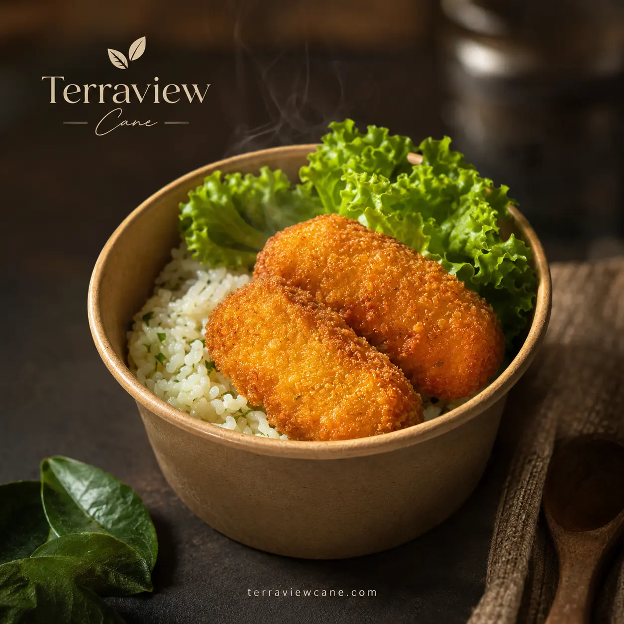 Rice bowl Daun Jeruk - Large
