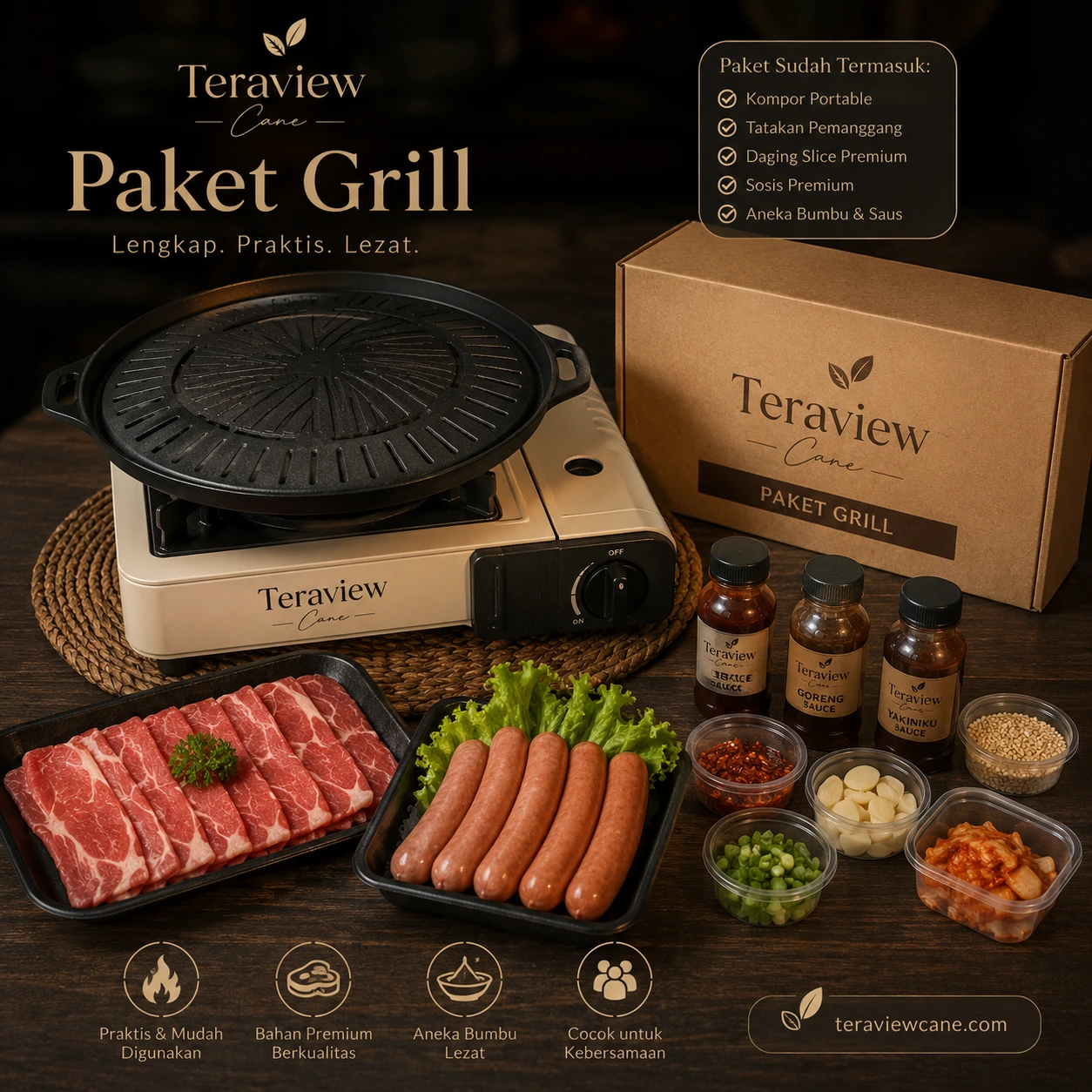 Paket Grill Daging - L